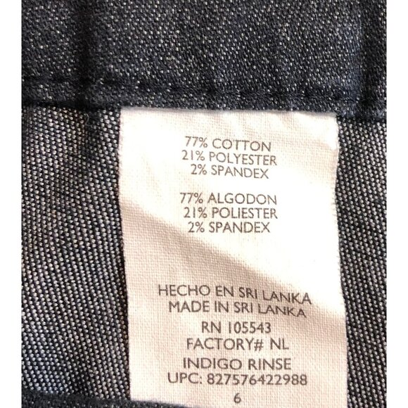 Daisy Fuentes Women's Size 6 Gray Pull On Elastic Waist Stretch Knit Pants - Picture 9 of 9